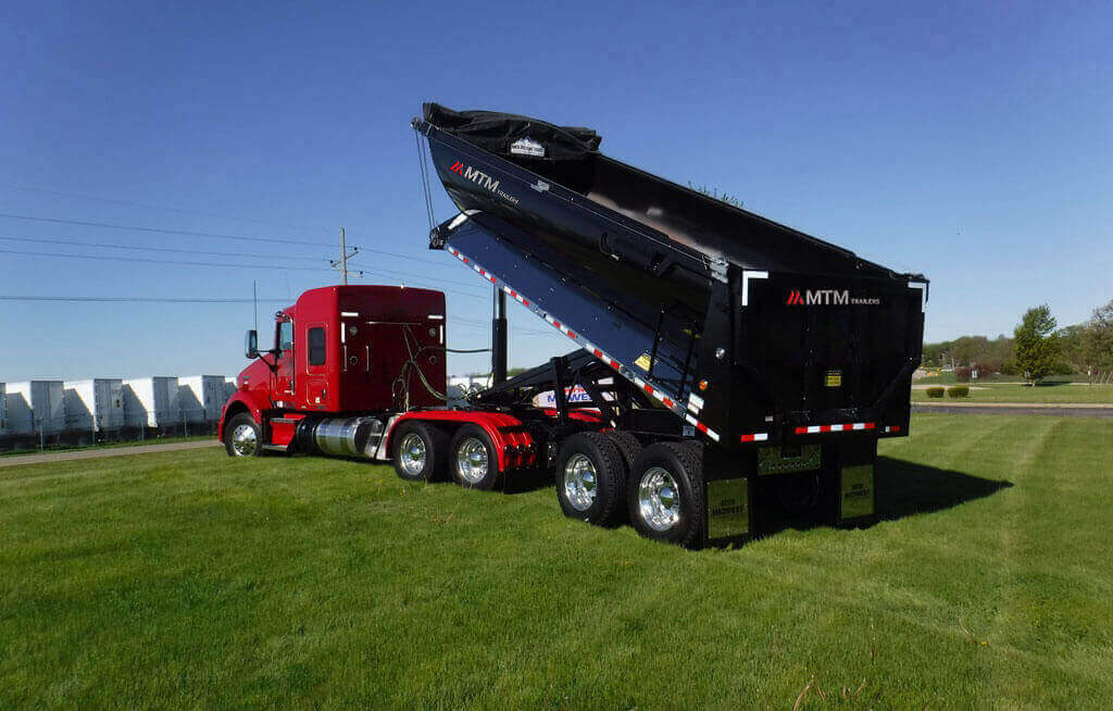 Best Quality Semi Dump Trailers MTM Trailer Mfg Chicago, IL